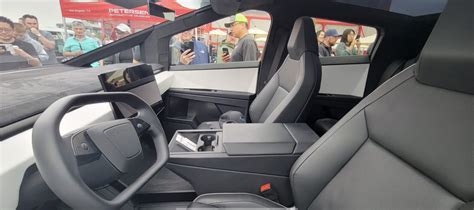 metal box car tesla|tesla cybertruck interior.